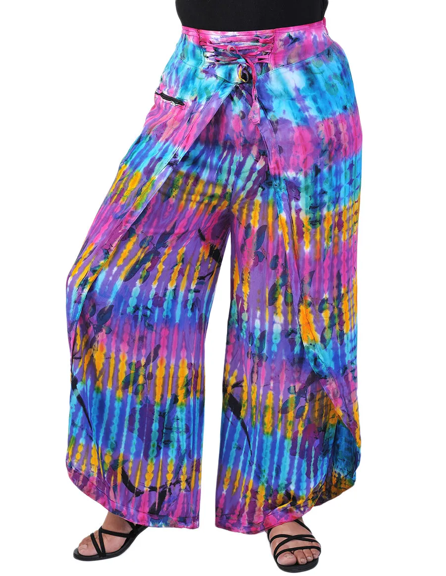 Rayon Print Butterfly Trouser