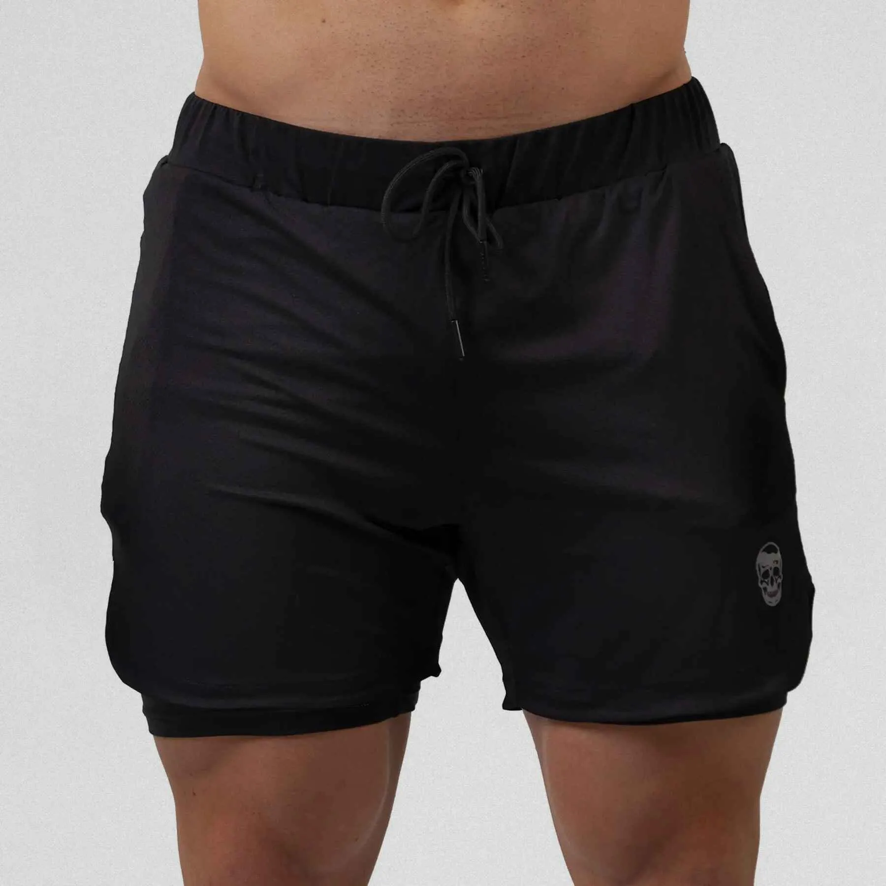 React Training Shorts - Black