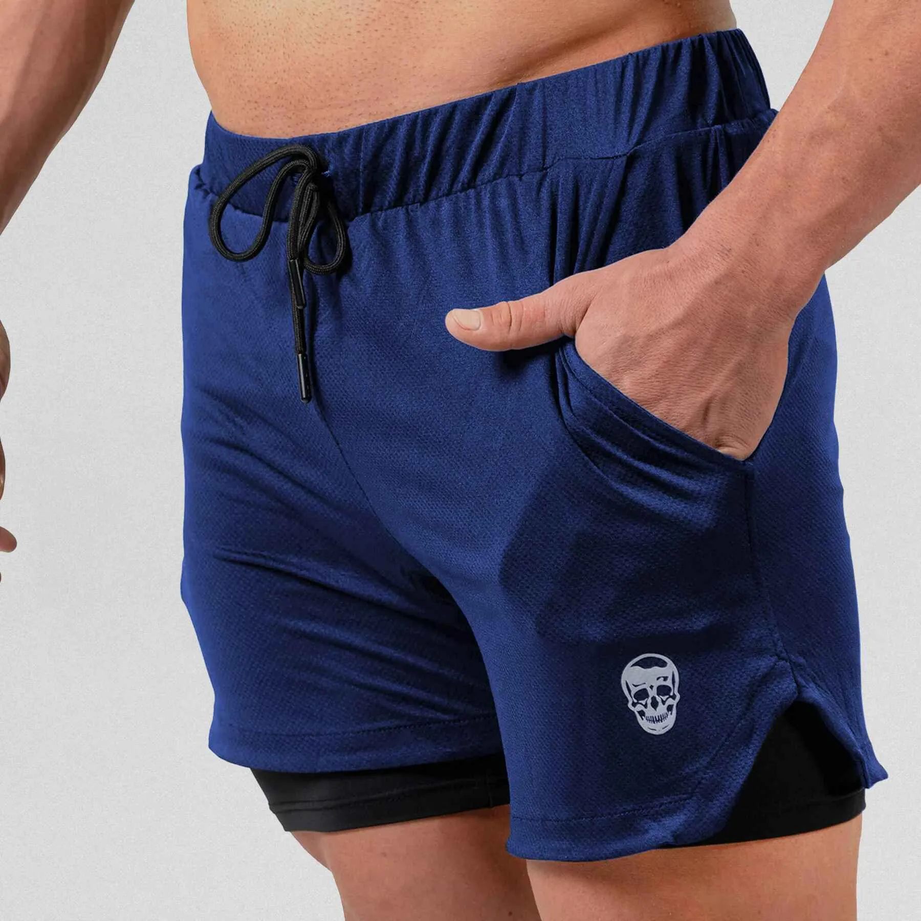 React Training Shorts - Navy