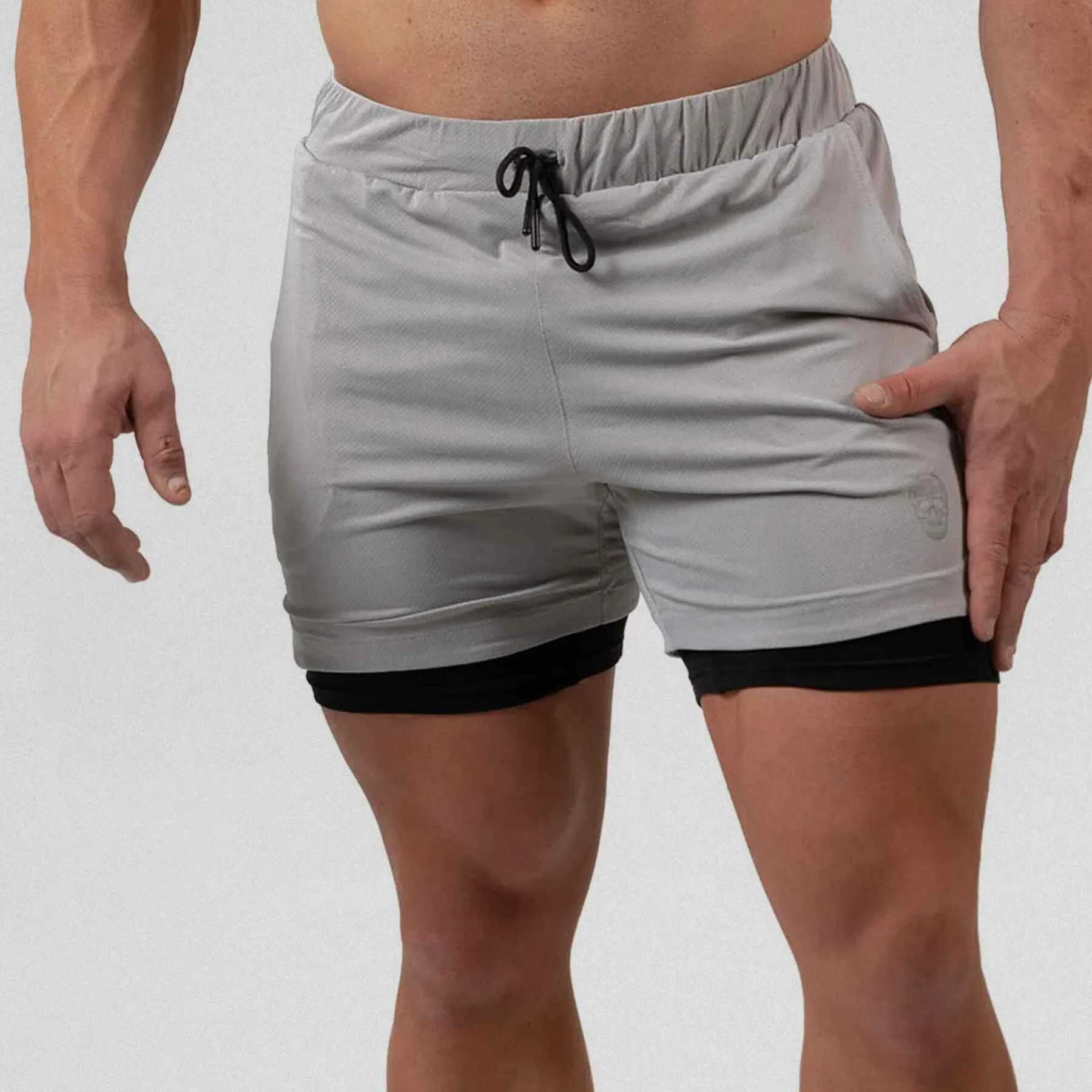 React Training Shorts - Slate