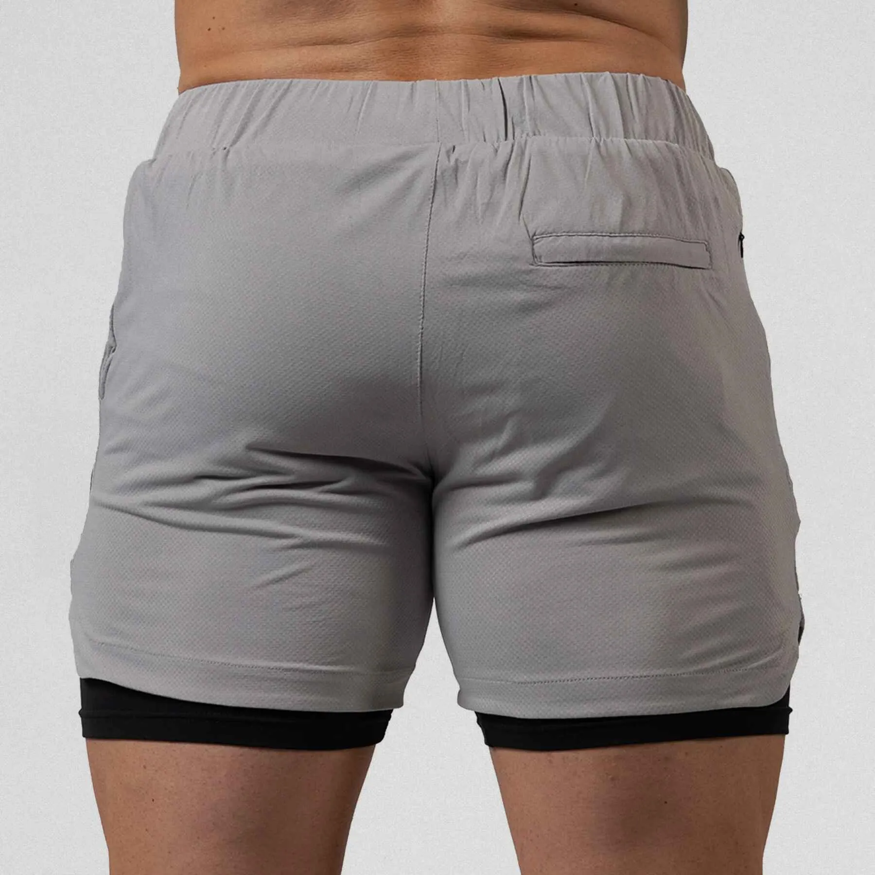 React Training Shorts - Slate