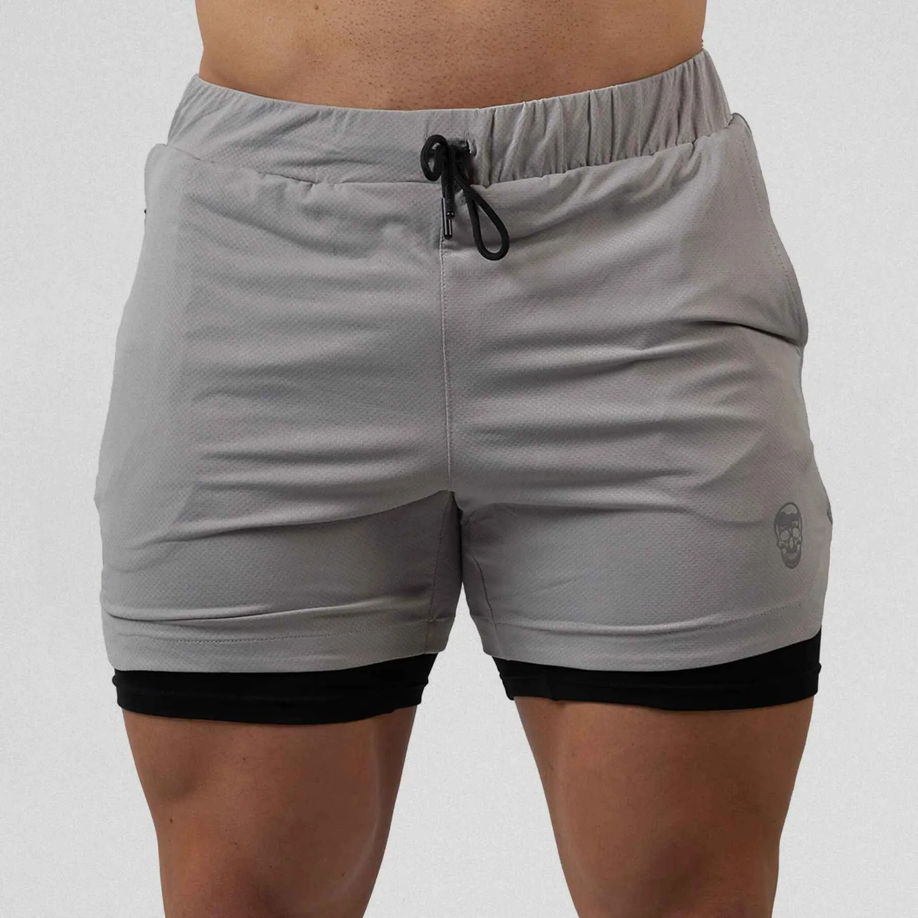 React Training Shorts - Slate