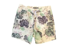 Rebel Minds Vintage Rose Board Mesh Short - Cream