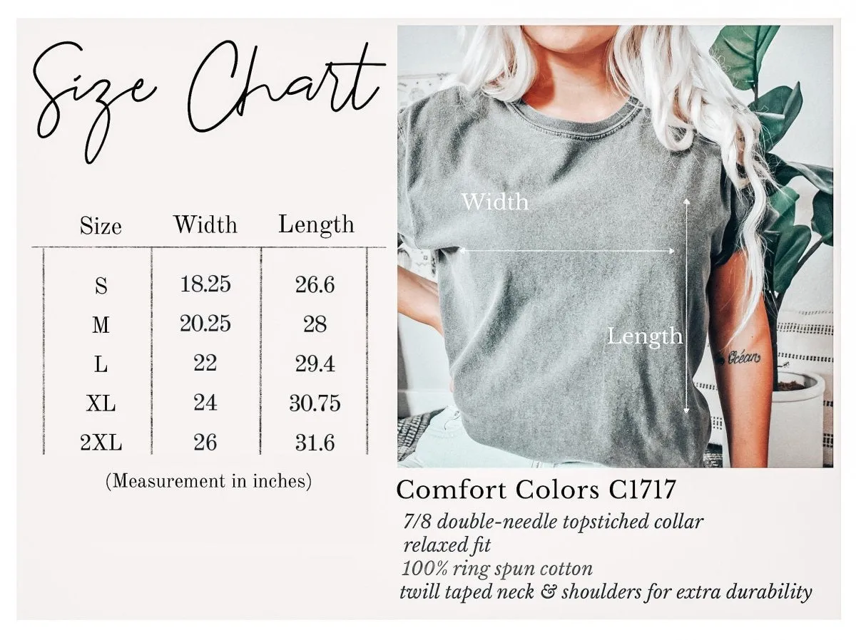 Red White & Boozy Cocktail Club Comfort Color Tee