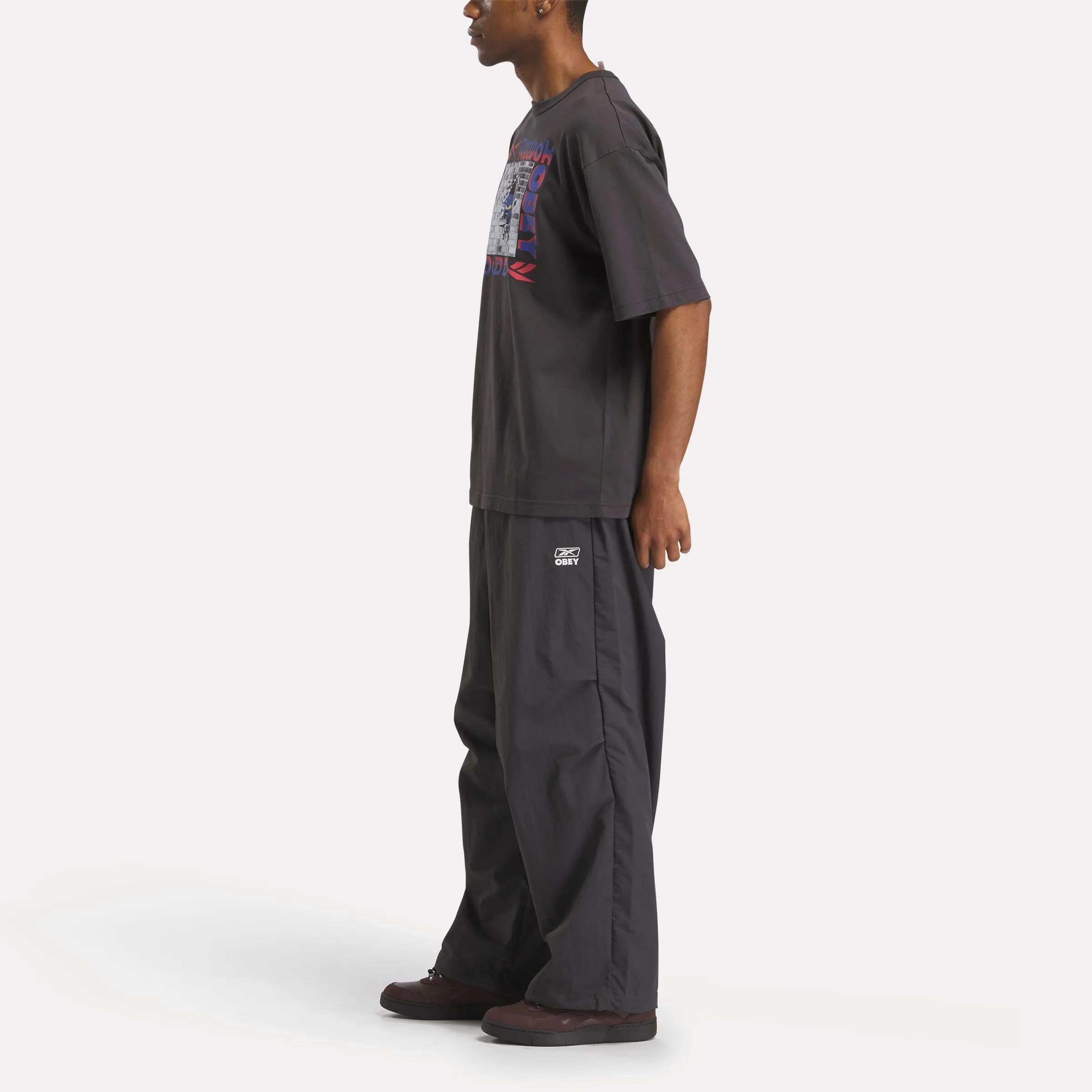 Reebok X Obey Track Pant Washed Black