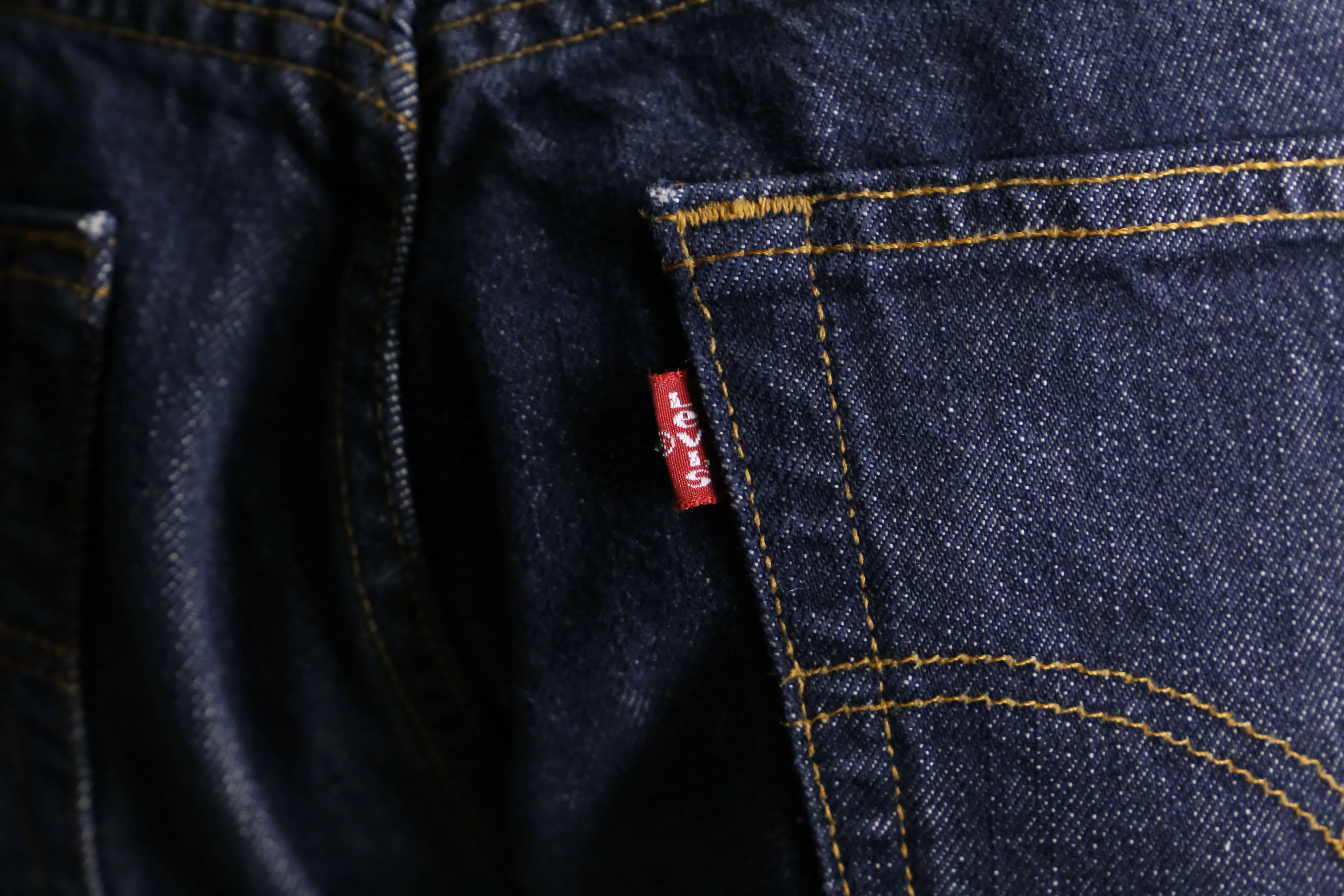 remake "再構築" baggy flair denim pants