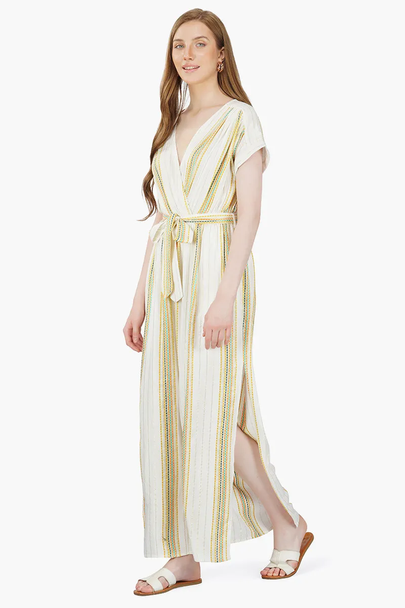 Roman Stripe Jumpsuit