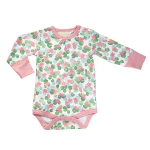 Sapling Floating Lotus Long Sleeve Bodysuit