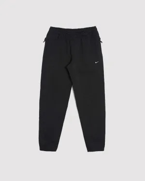 SOLO SWOOSH PANTS "BLACK"