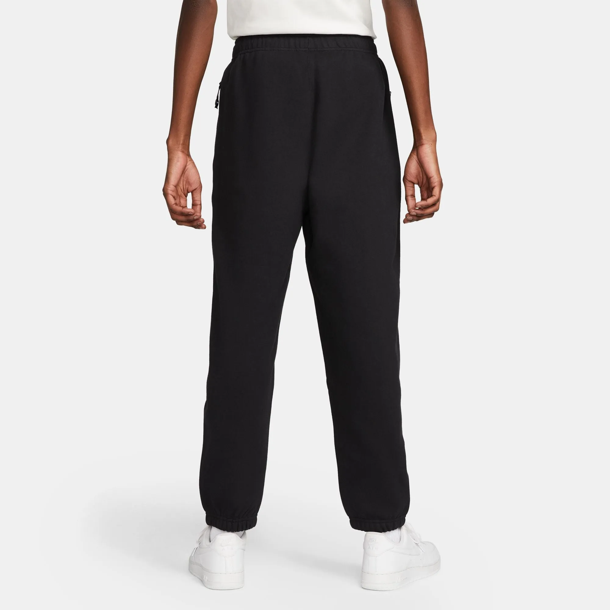 SOLO SWOOSH PANTS "BLACK"