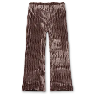 Sproet & Sprout Flair Pants Velvet Wiggle | Misty Rose