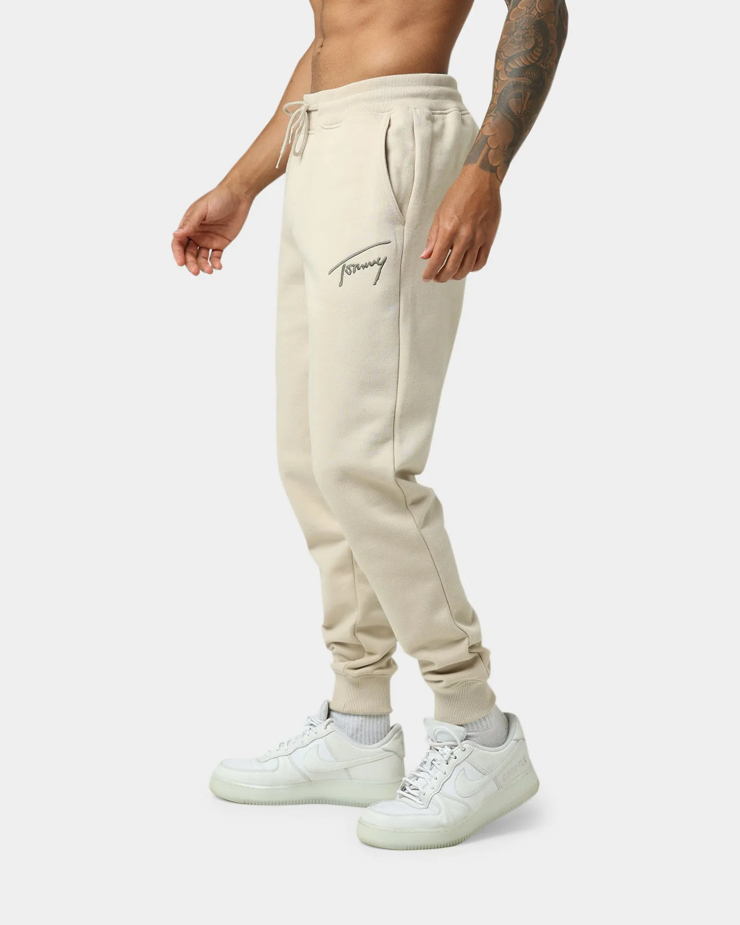 Tommy Jeans Signature Sweat Pants Savannah Sand