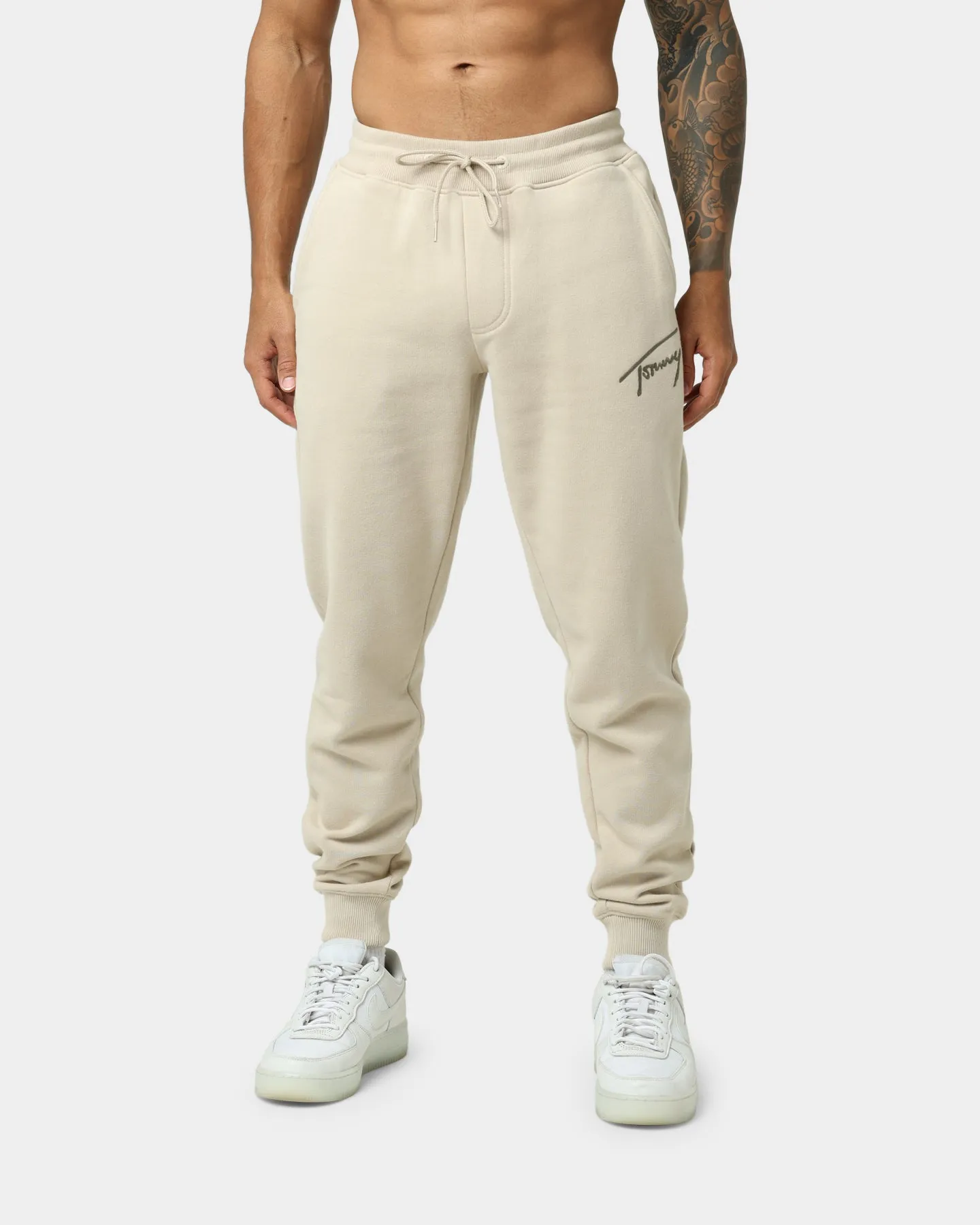 Tommy Jeans Signature Sweat Pants Savannah Sand