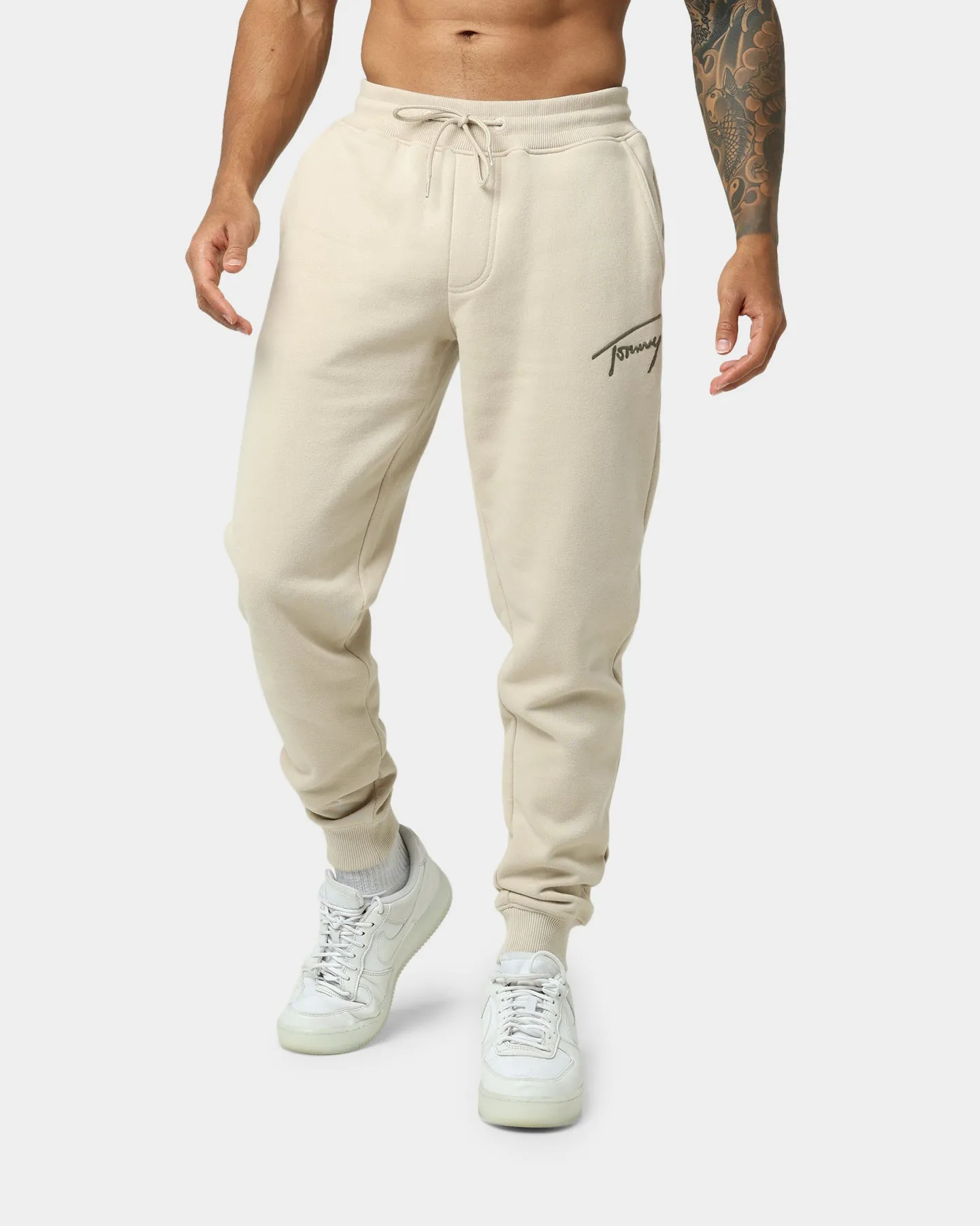 Tommy Jeans Signature Sweat Pants Savannah Sand