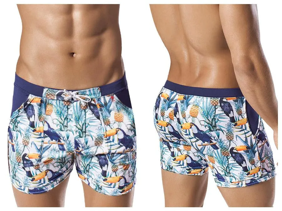 Toucan Beach Swimsuit Trunk