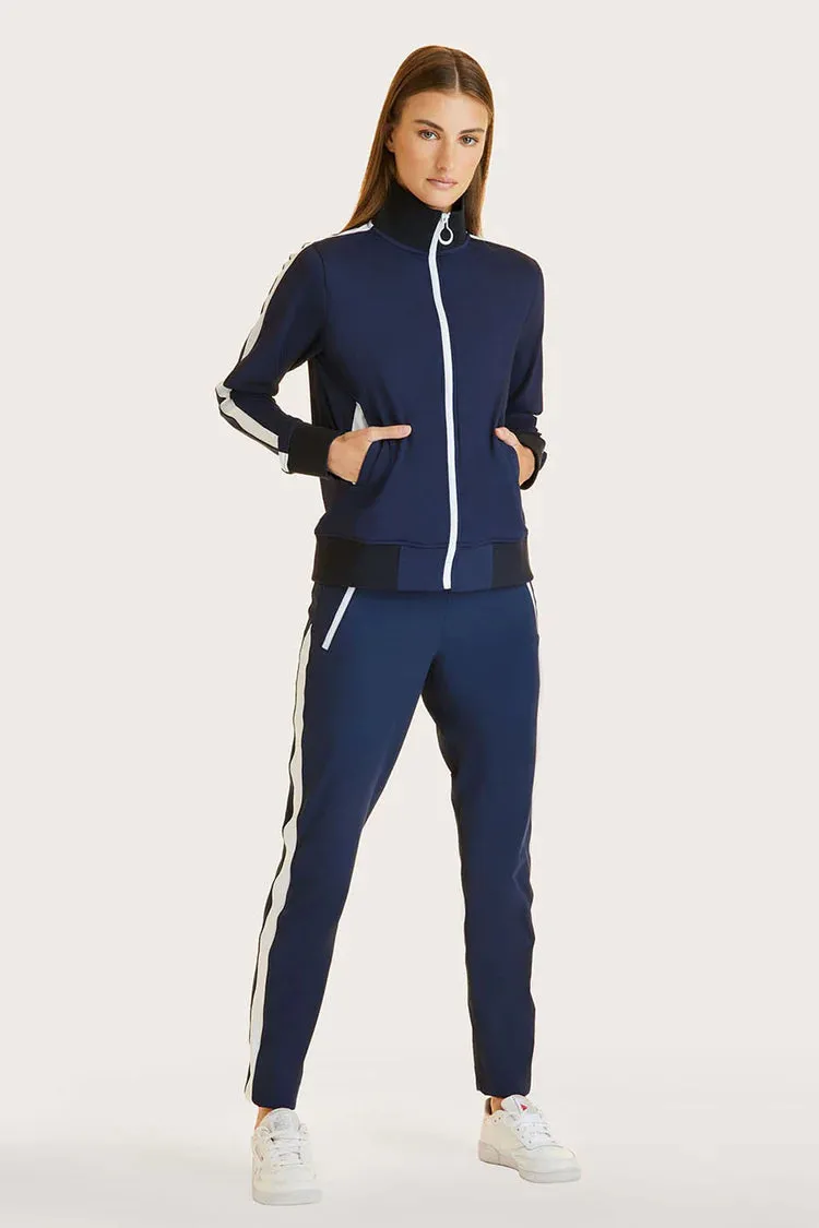 Track Pant Navy/White