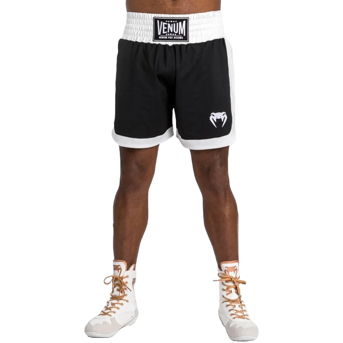 Venum Classic Boxing Shorts White/Black