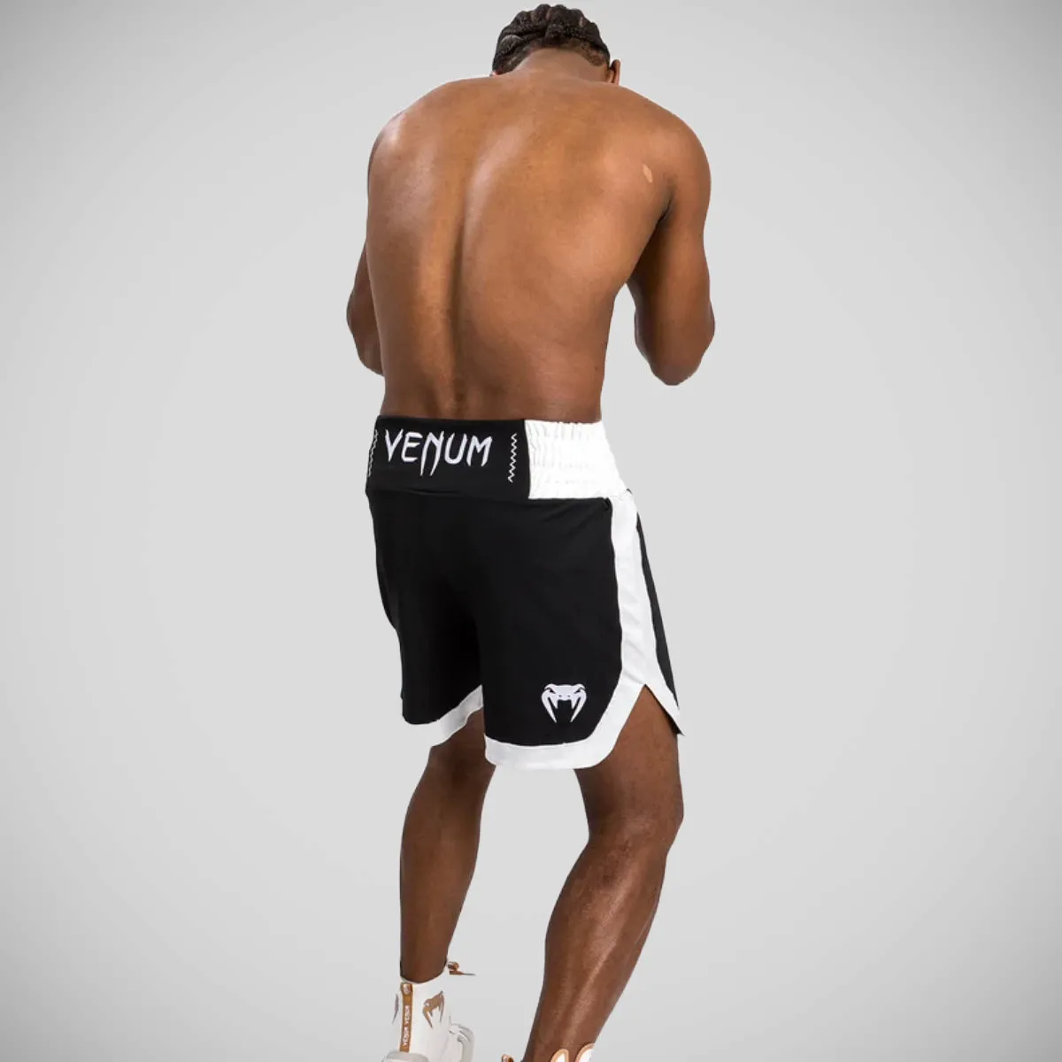 Venum Classic Boxing Shorts White/Black