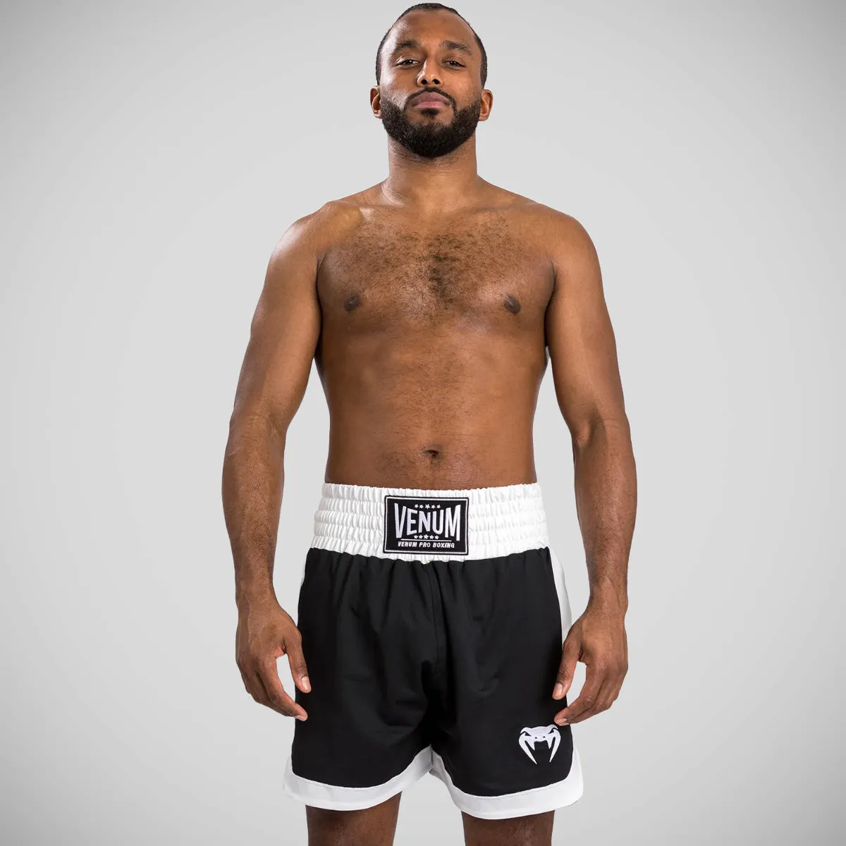 Venum Classic Boxing Shorts White/Black