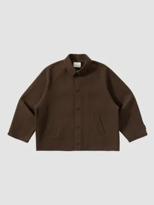 WLS Retro Woolen Raglan Sleeve Coat