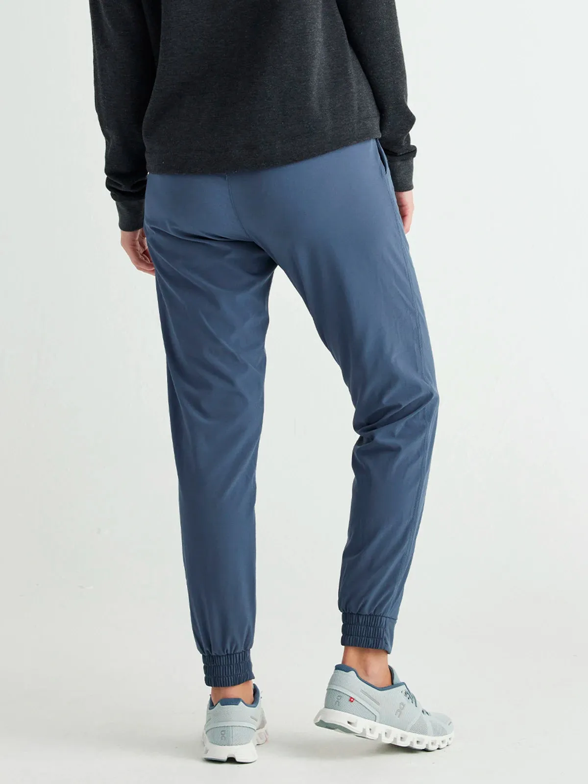 Women's Bamboo-Lined Pull-On Breeze Jogger - Blue Dusk II