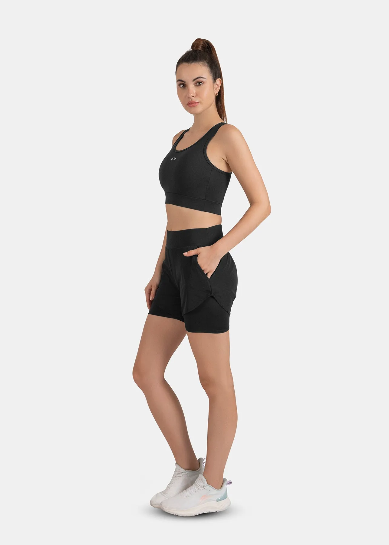 Women's Double Layered Shorts